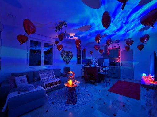 Jeux de lumières dans le salon